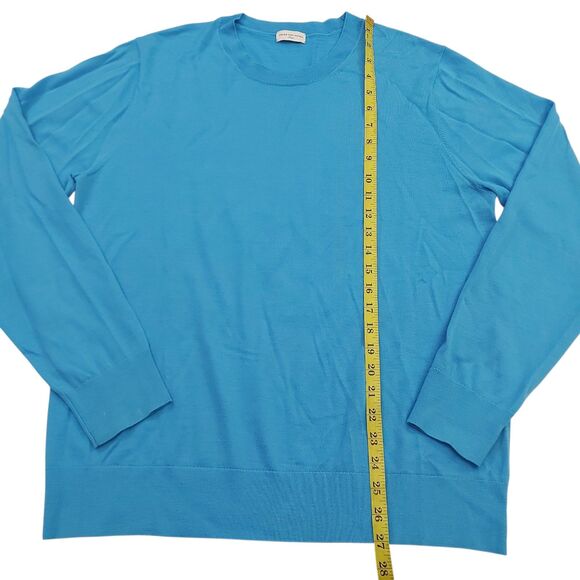 Dries Van Noten Sweater Womens Large 100% Merino Wool Crew Neck Office Work - Picture 11 of 12